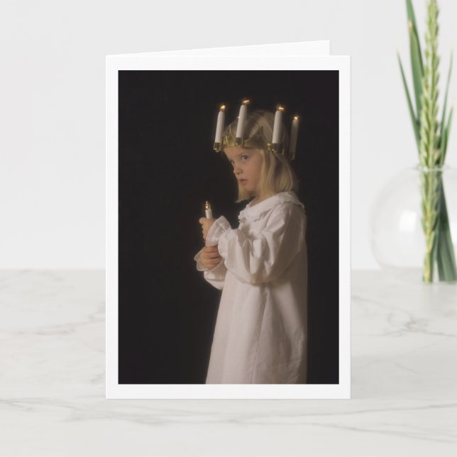 Santa Lucia Sweetie Helgkort (Framsida)