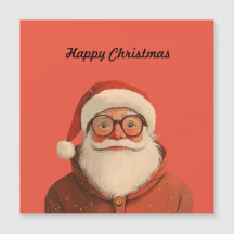 Santa | Lycklig julkort
