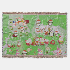 Santa Magical Green New Year Filt