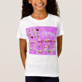 Santa Magical Pink New Year T Shirt
