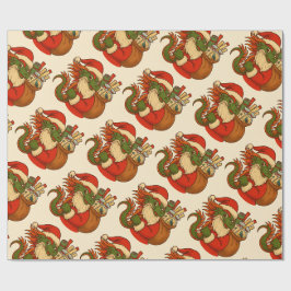Santa Mahj Holiday Presentinslagning Presentpapper
