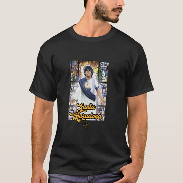 Santa Maradona T Shirt (Framsida)