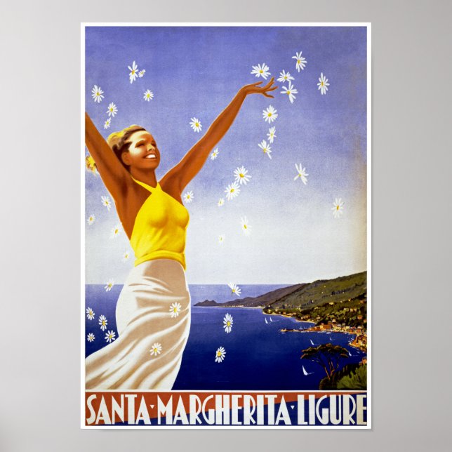 Santa Margherita Ligure Poster (Framsidan)