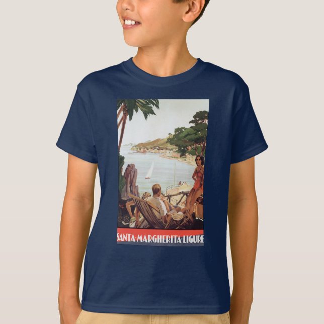 Santa Margherita Ligure T Shirt (Framsida)