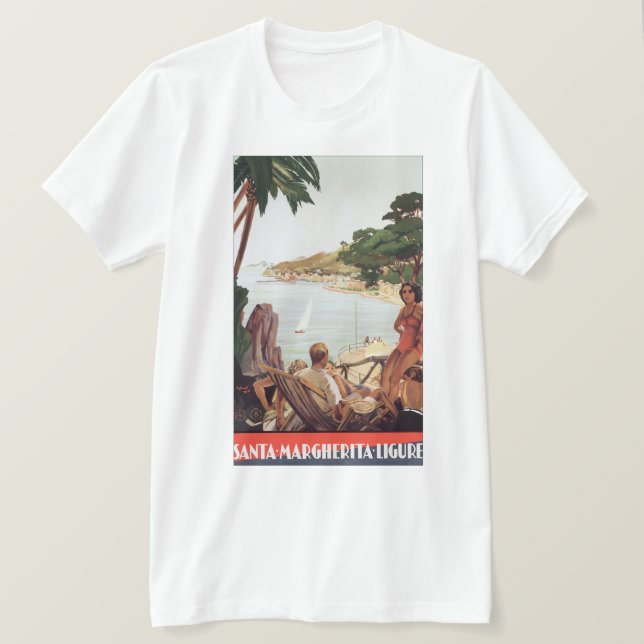 Santa Margherita Ligure T-shirt (Design framsida)