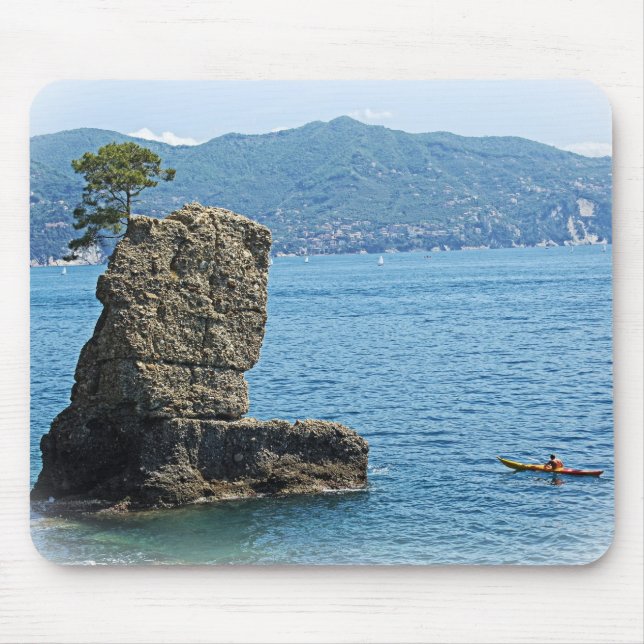 Santa Marherita Ligure, Italien Mousepad Musmatta (Framsidan)