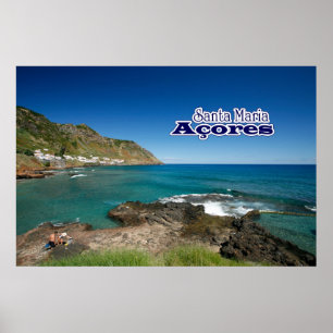 Santa Maria - Azorerna Poster