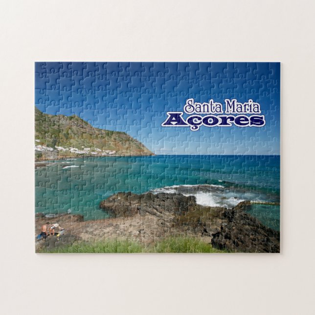 Santa Maria - Azores Pussel (Horisontell)