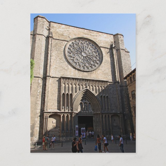 Santa Maria del Pi Vykort (Framsida)