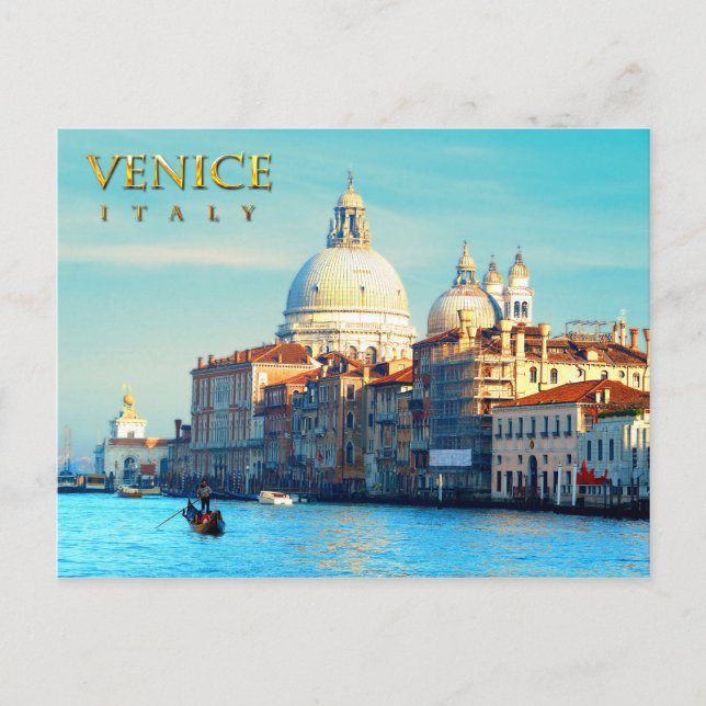 Santa Maria della Salute Basilica Vykort (Framsida)