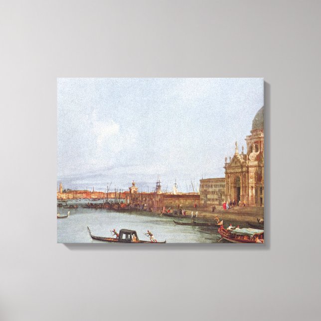 Santa Maria della Salute i Venedig Canvastryck (Framsida)
