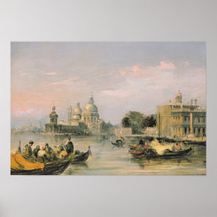Santa Maria dellahonnör, Venedig, 19th århundrad Poster