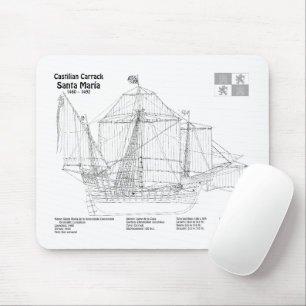Santa Maria - Frakt Blueprint Plans BD Musmatta