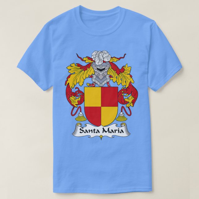 Santa Maria Jackar om Arm Family Crest T Shirt (Design framsida)