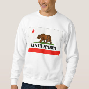 Santa Maria Kalifornien Lång Ärmad Tröja