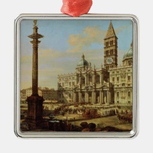 Santa Maria Maggiore, Rome, 1739 Julgransprydnad Metall