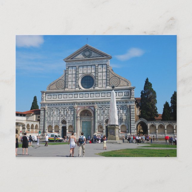 Santa Maria Novella Postcard Vykort (Framsida)