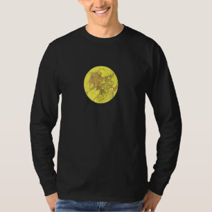 Santa Marta Colombia Circular Street Urban City Mo T Shirt