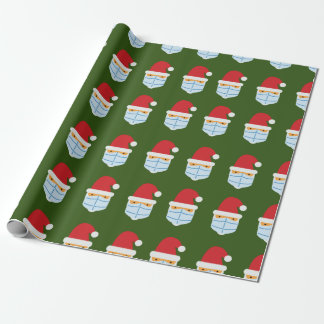 Santa Maskmas Wrapping papprare Presentpapper