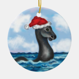 Santa mästareprydnad julgransprydnad keramik