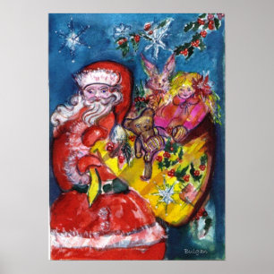SANTA MED GIFTS POSTER