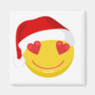 ***SANTA MED HJÄRT ÖGON*** MAGNET FÖR HONOM ELLER