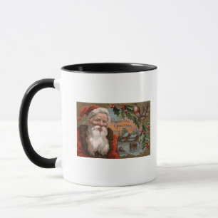 Santa med järneken, byplats mugg