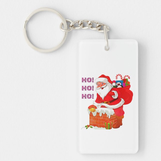 SANTA MED JULKLAPP! HO! HO! (Framsidan)