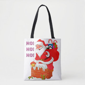 SANTA MED JULKLAPP! HO! HO! TYGKASSE