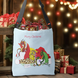 Santa Mjölk Cookies Dragons Axelväska