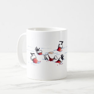 Santa Mobster Slå kaffe mugg