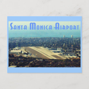 Santa Monica Airport Vykort