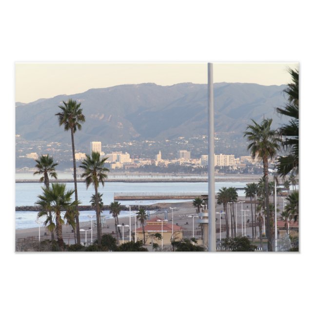 Santa Monica Bay Fototryck (Framsidan)