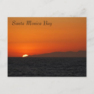 Santa Monica Bay Postcard Vykort
