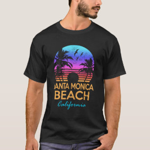 Santa Monica Beach California T Shirt