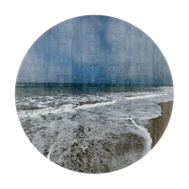 Santa Monica Beach i fallet. (Framsidan)