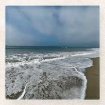 Santa Monica Beach i fallet.