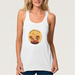 Santa Monica Beach Linne Med Racerback