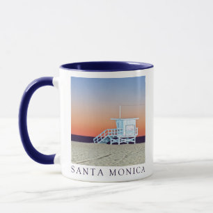 Santa Monica Beach Los Angeles, Kalifornien Mugg