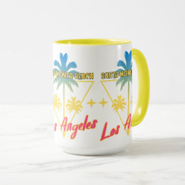 Santa Monica Beach Los Angles Mugg