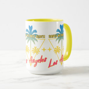 Santa Monica Beach Los Angles Mugg