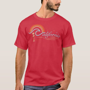 Santa Monica Beach Sommardesign TShirt T Shirt
