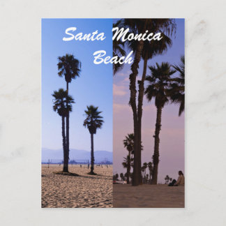 Santa Monica Beach Vykort