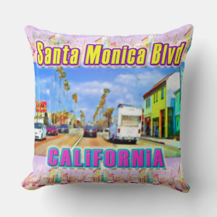 "Santa Monica Blvd 1" Kudde