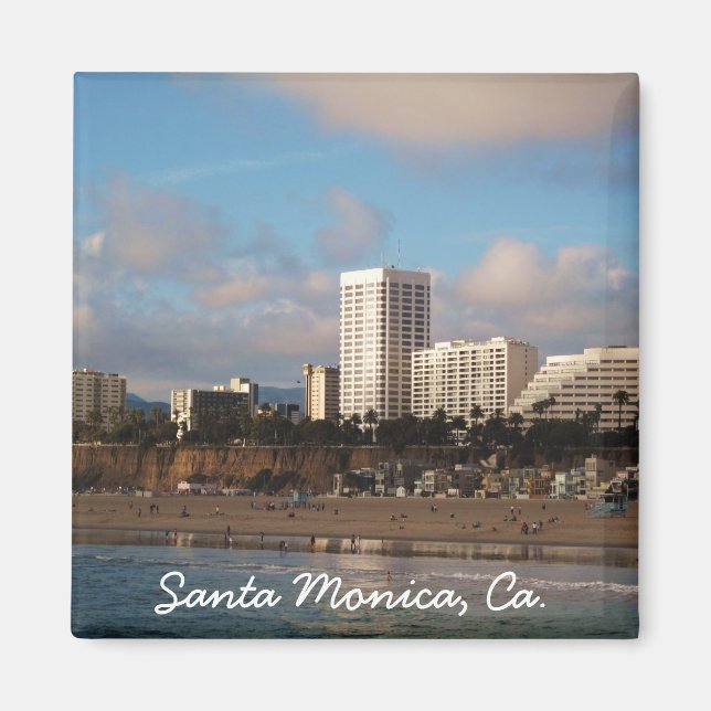 Santa Monica, Ca. Magnet (Framsidan)
