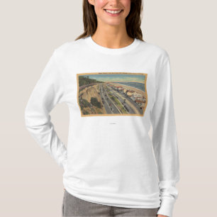 Santa Monica CA - strandplatsAlong Palisades T-shirt