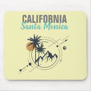 Santa Monica California Geometric Handflatan Musmatta