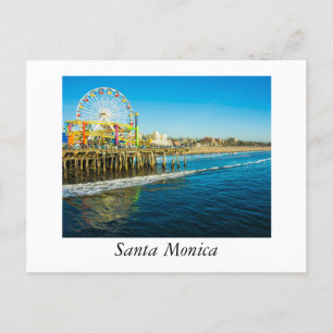 Santa Monica California Vykort