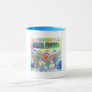 Santa Monica Deep Dream Mugg