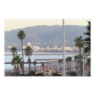 Santa Monica fjärd Fototryck